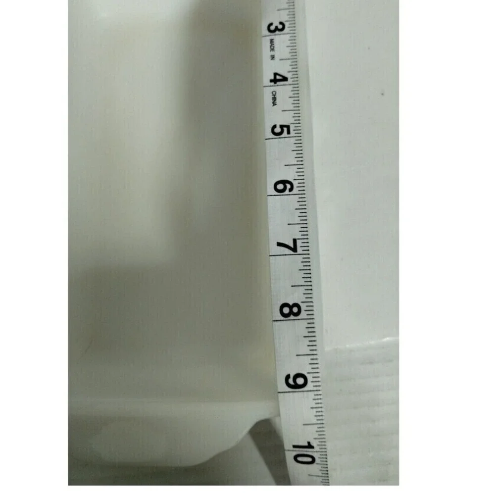 Vintage‎ Fire King Milk Glass Baking Dish Fruit Design Rectangular Casserole Pan